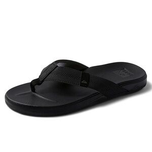 REEF Mens Lightweight Black Cushion Bounce Flip Flops 8